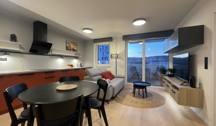 BOSEN | Nový zariadený 2 izb.byt v novom projekte RNDZ,Rača